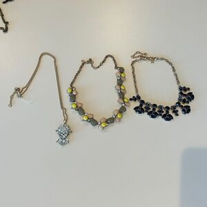 3 J Crew Necklaces